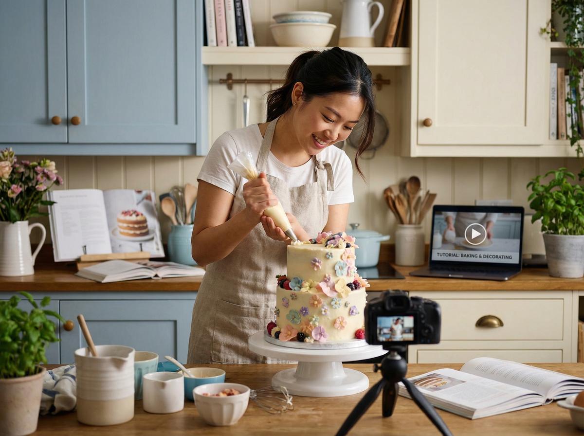 网红主播传媒烘焙教程传媒